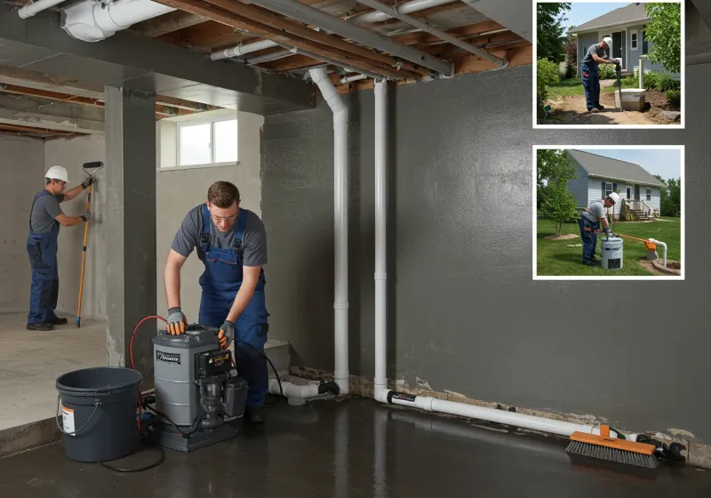 Basement Waterproofing and Flood Prevention process in Del City, OK